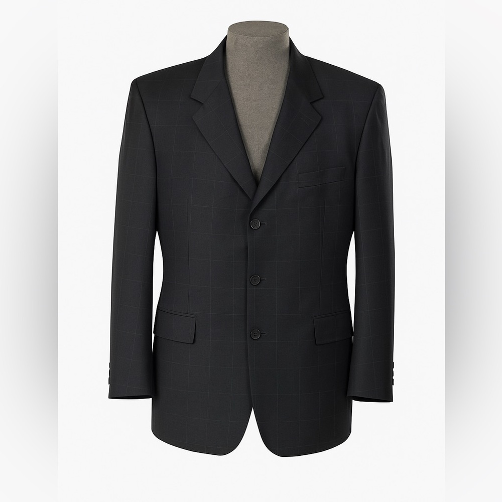 CANALI Blazer (44, Black, Wool)
